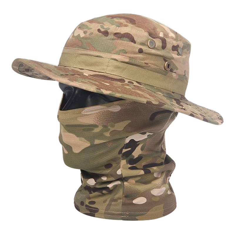 Outdoor Hunting Prints - Casquette Boonie de Camouflage, cagoule, costume