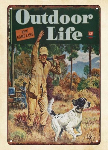 Outdoor Hunting Dogs - Couverture du magazine OUTDOOR LIFE de