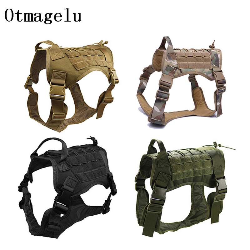 Outdoor Hunting Dogs - Ensemble de harnais en nylon pour
