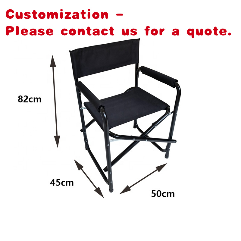 Hunting And Fishing Outdoor Chairs - Chaise de directeur pliante Portable d'extérieur,