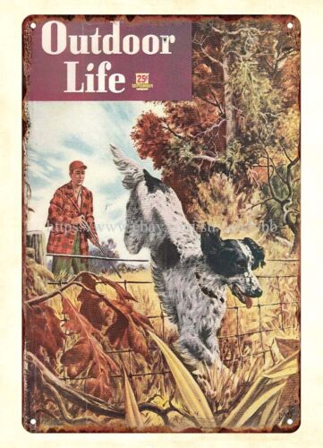 Outdoor Hunting Dogs - Décoration intérieure, magazine OUTDOOR LIFE 1948,