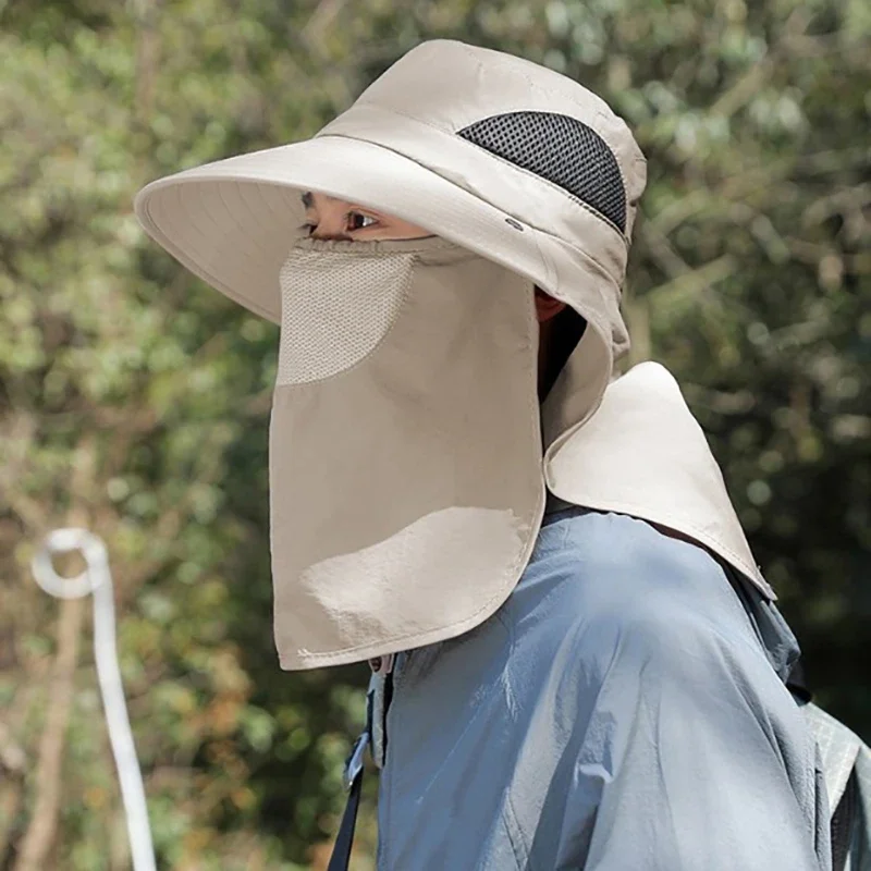 Outdoor Hunting And Fishing - Chapeau de soleil d'été anti-UV pour