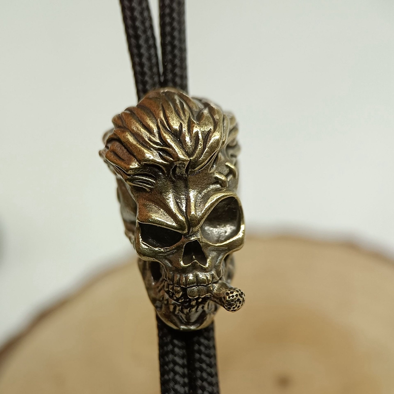 Paracord Survival Bracelet - Perle de couteau en laiton tête