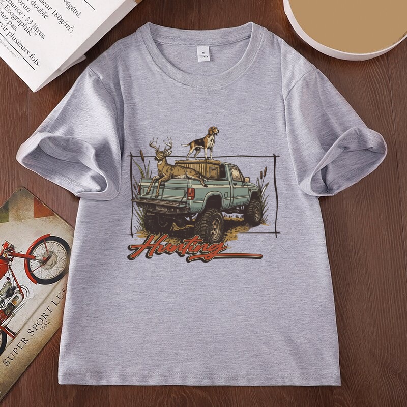 Outdoor Hunting Dogs - T-shirt de chasse au cerf, T-shirt