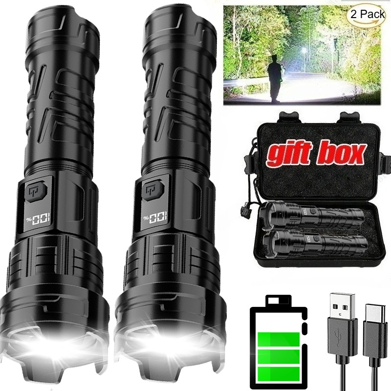 Outdoor Hunting And Fishing - Lampe de poche LED très brillante,