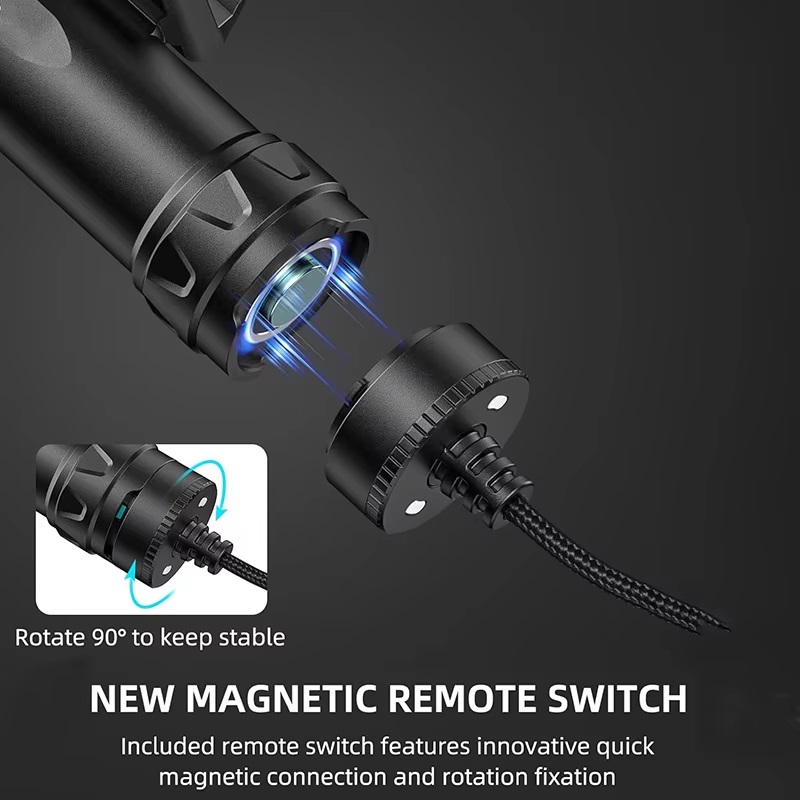 Lampe torche tactique Richfire - Tactical Flashlight Rechargeable avis et prix