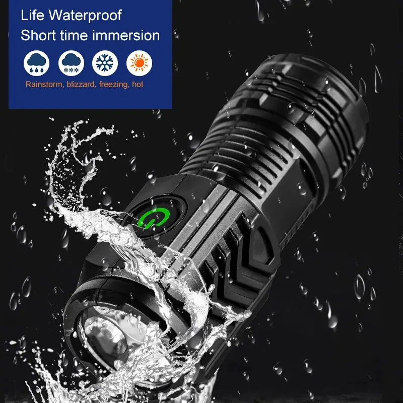 Mini lampe torche portable à 3 - Tactical Flashlight Rechargeable avis et prix