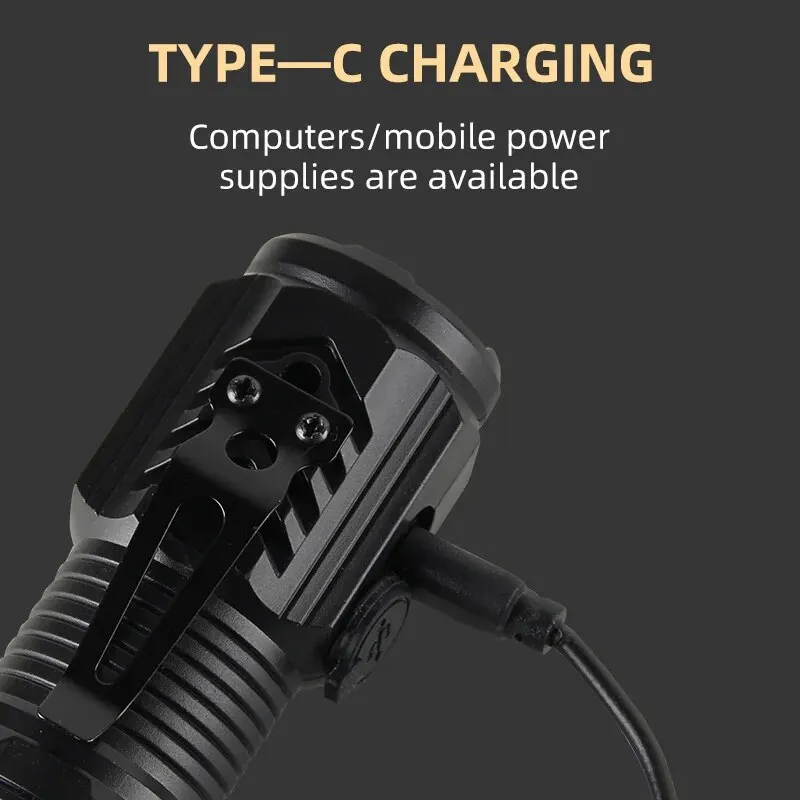 Mini lampe torche portable à 3 - Tactical Flashlight Rechargeable avis et prix