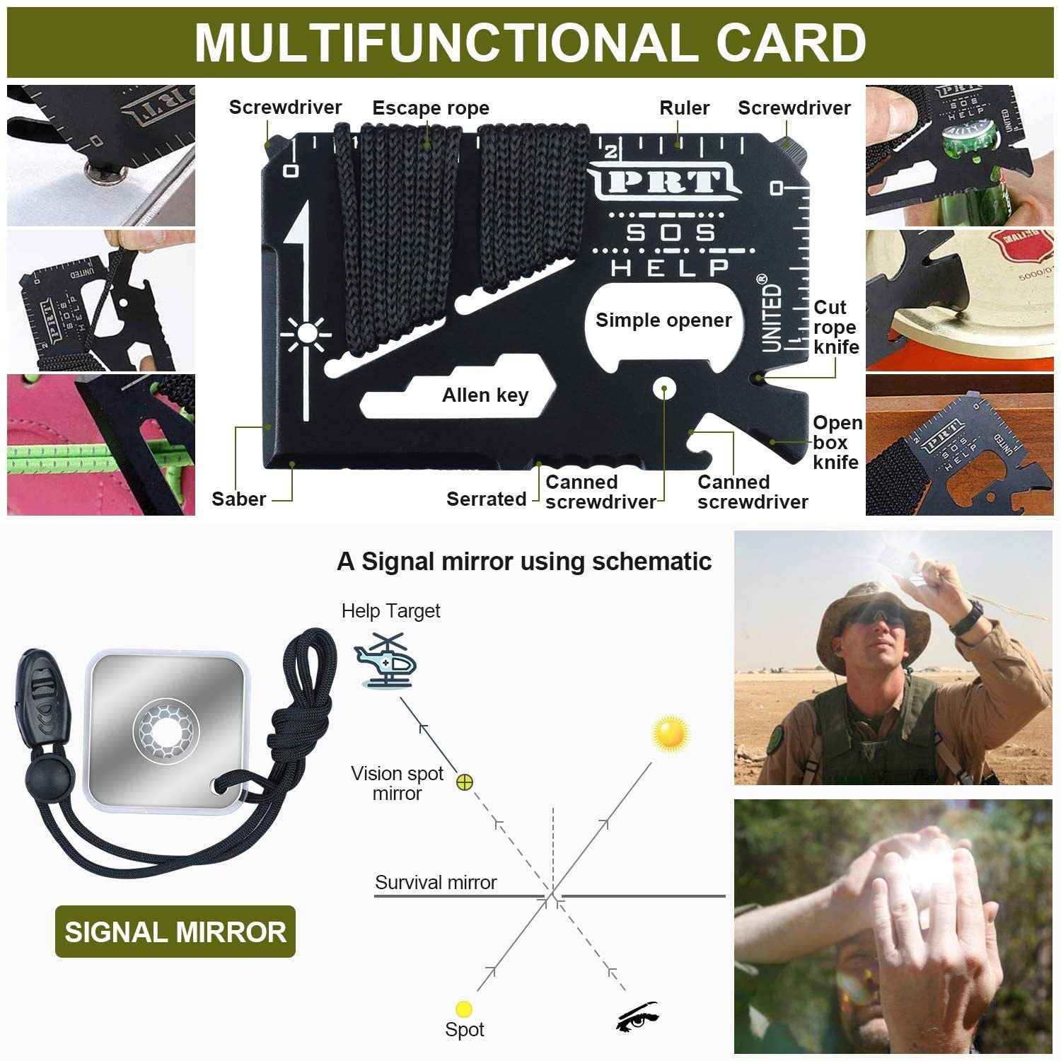 Kit d'outils de survie compact - Outdoor Hunting And Fishing avis et prix