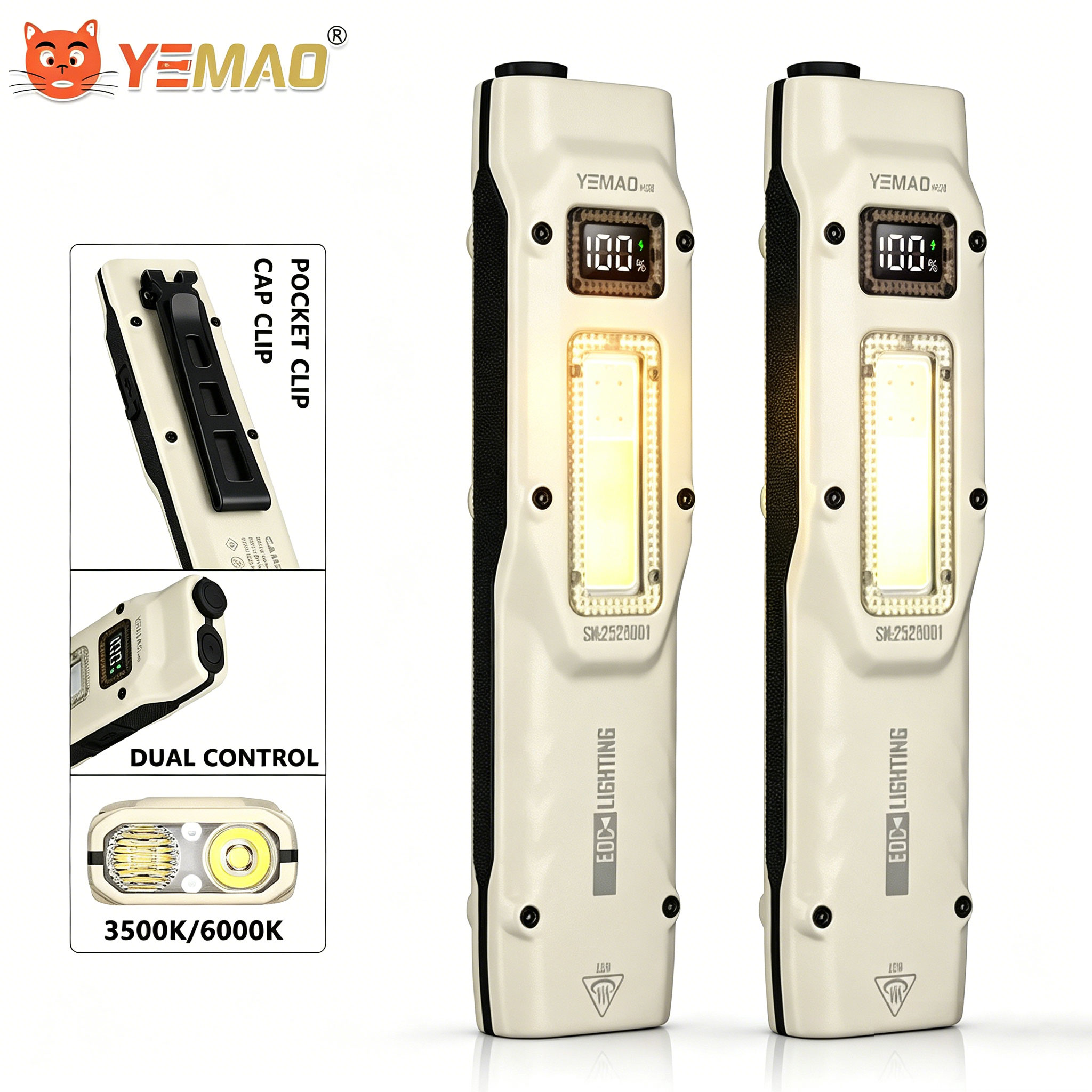 Portable 880LM YEMAO M28 Ultra - Tactical Flashlight Rechargeable avis et prix