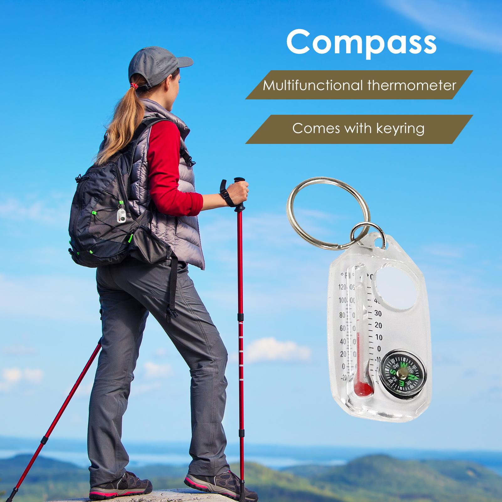 Boussole Thermomètre Portable  - Hunting Outdoor Thermometer avis et prix