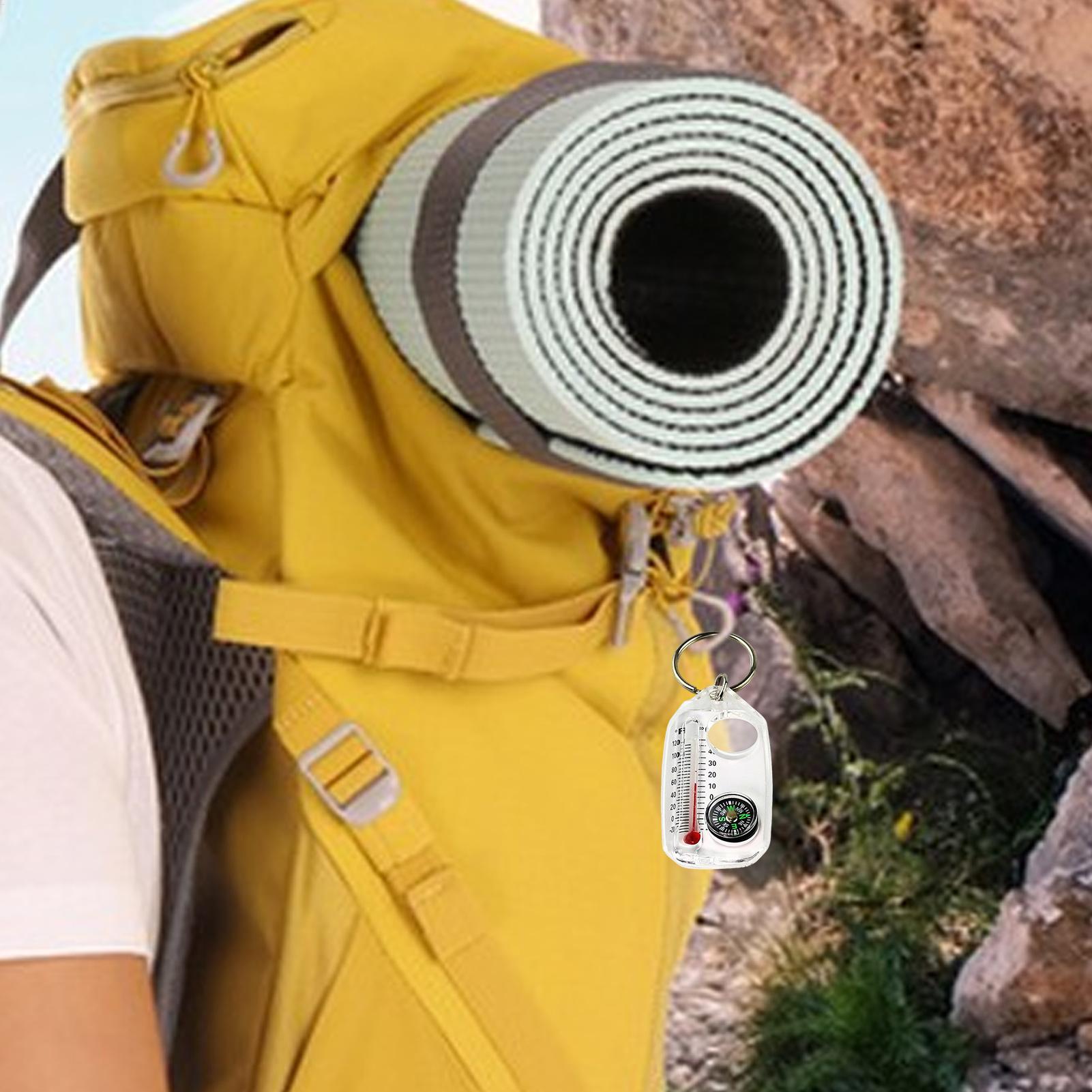 Boussole Thermomètre Portable  - Hunting Outdoor Thermometer avis et prix