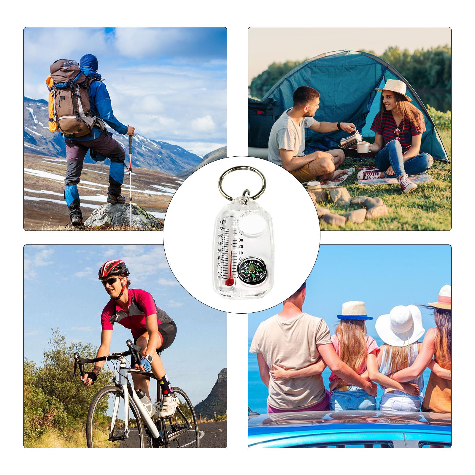 Boussole Thermomètre Portable  - Hunting Outdoor Thermometer avis et prix