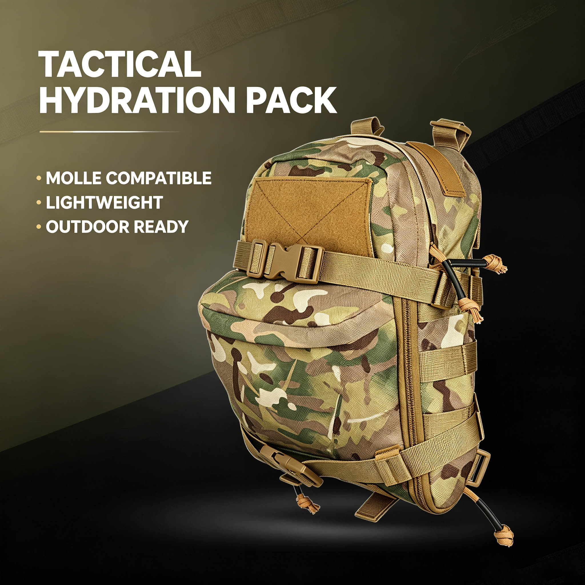Sac à dos d'hydratation tactiq - Outdoor Hunting Prints avis et prix