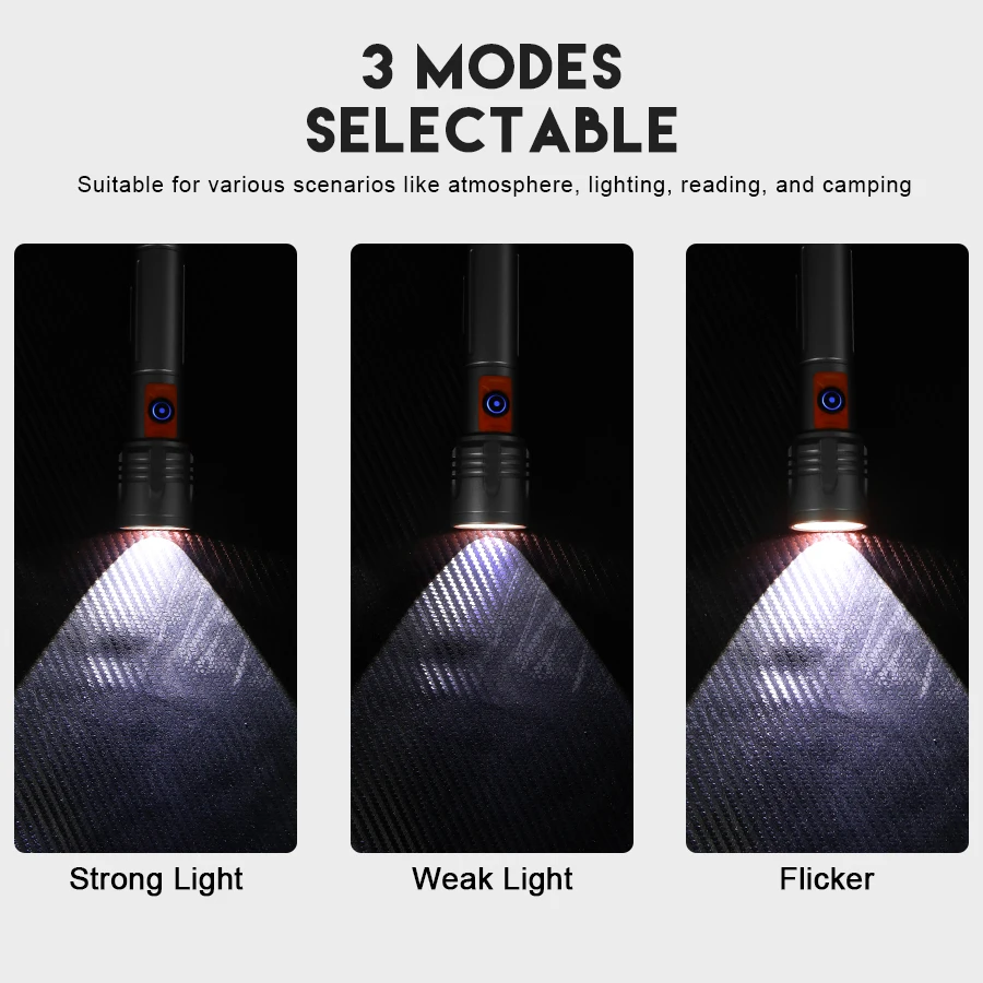Lampe de poche LED haute puiss - Tactical Flashlight Rechargeable avis et prix