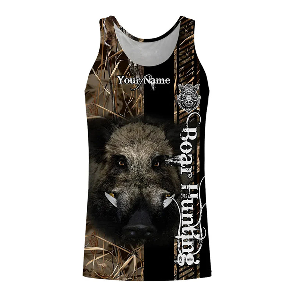 Débardeur personnalisé Boar Hu - Outdoor Hunting Dogs avis et prix