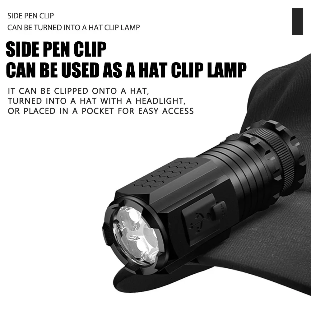 Mini lampe de poche LED puissa - Tactical Flashlight Rechargeable avis et prix