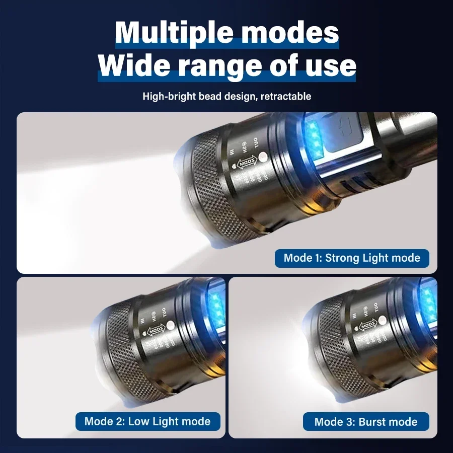 Lampe de poche LED haute puiss - Tactical Flashlight Rechargeable avis et prix