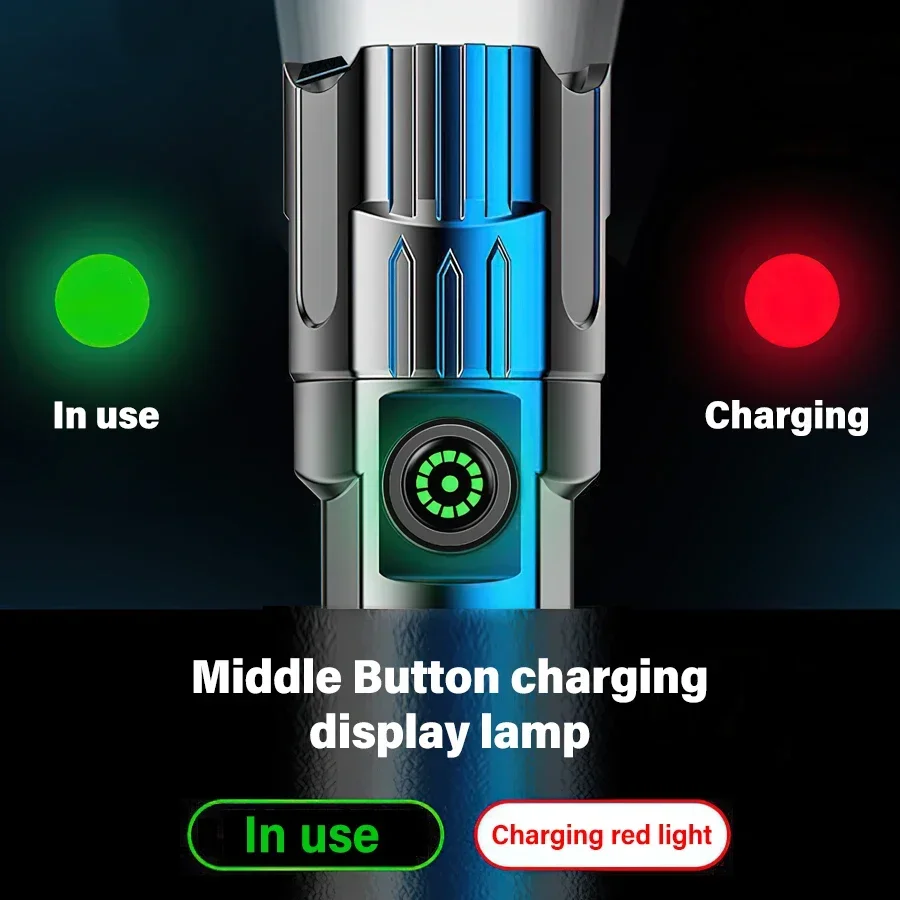 Lampe de poche LED haute puiss - Tactical Flashlight Rechargeable avis et prix