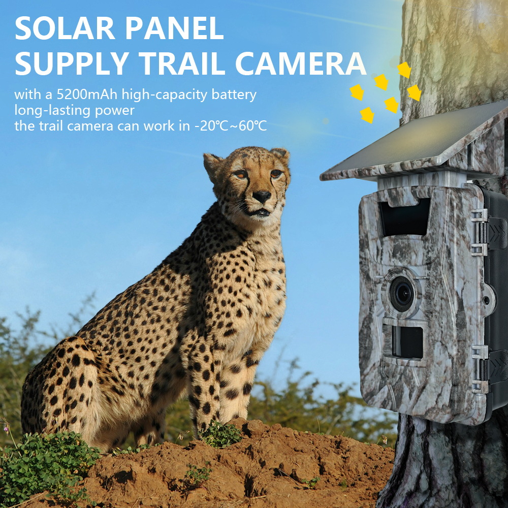 Caméra de chasse solaire WiFi  - Outdoor Hunting Photography avis et prix
