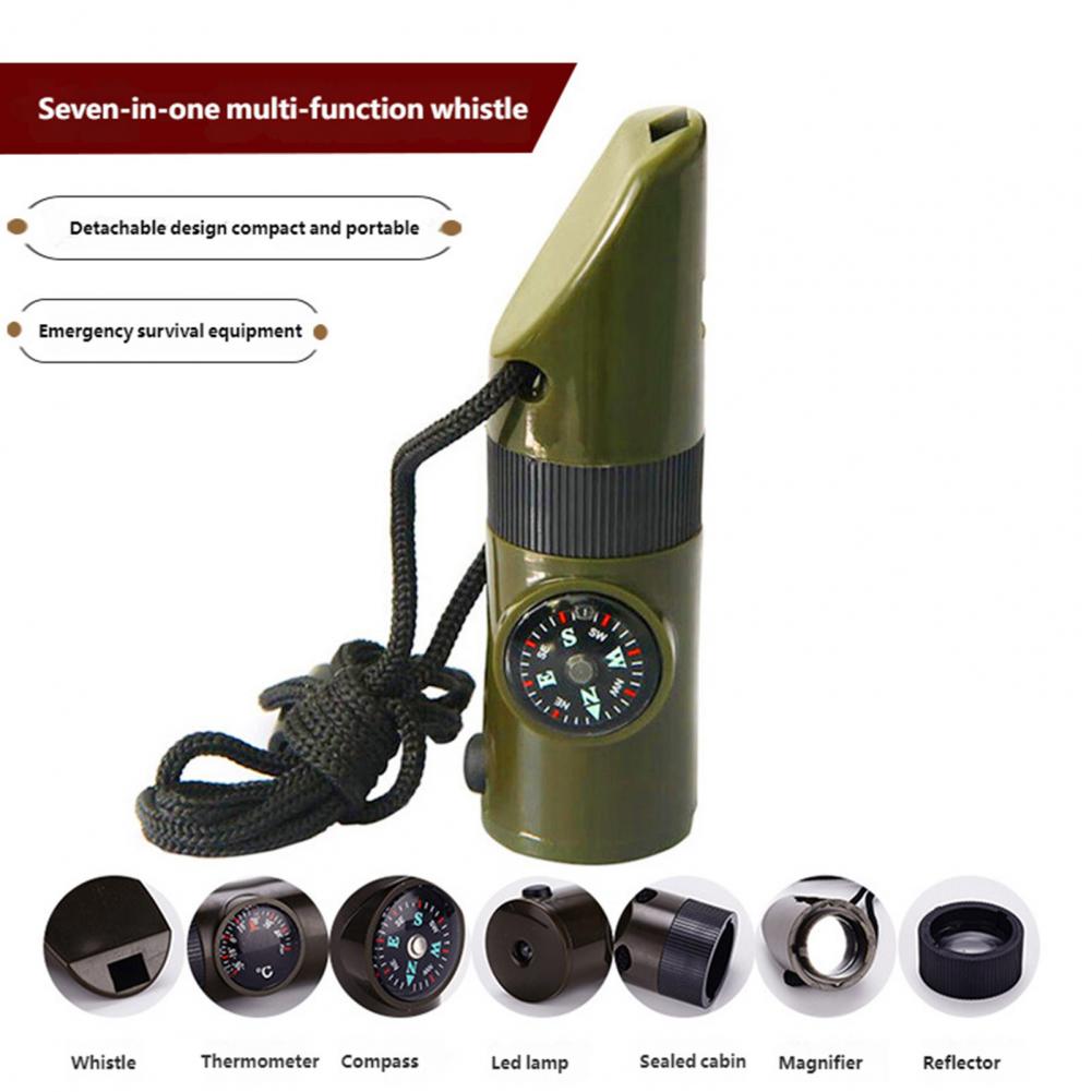 Sifflet multifonctionnel 7-en- - Hunting Outdoor Thermometer avis et prix
