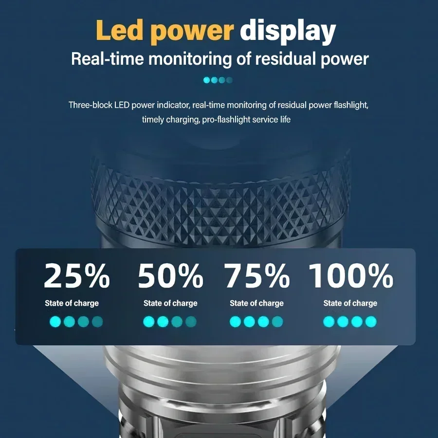 Lampe de poche LED Ultra lumin - Tactical Flashlight Rechargeable avis et prix