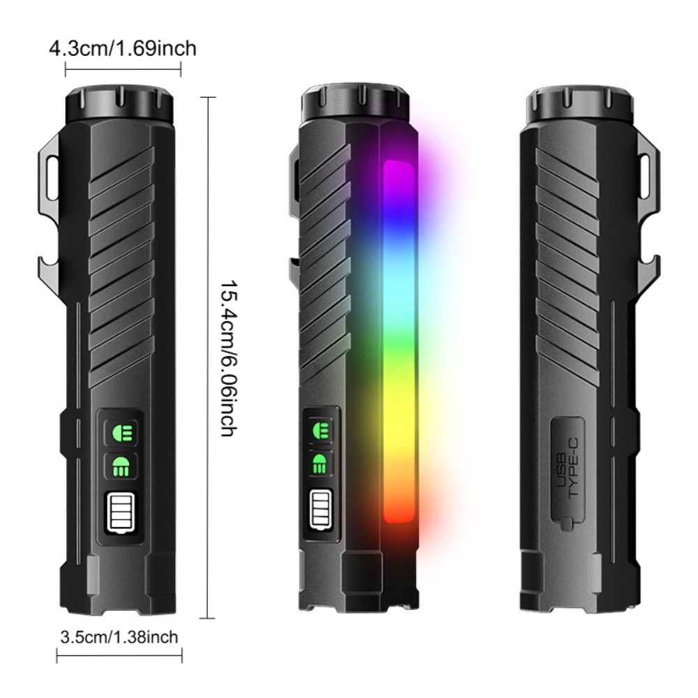 Lampe torche tactique recharge - Tactical Flashlight Rechargeable avis et prix