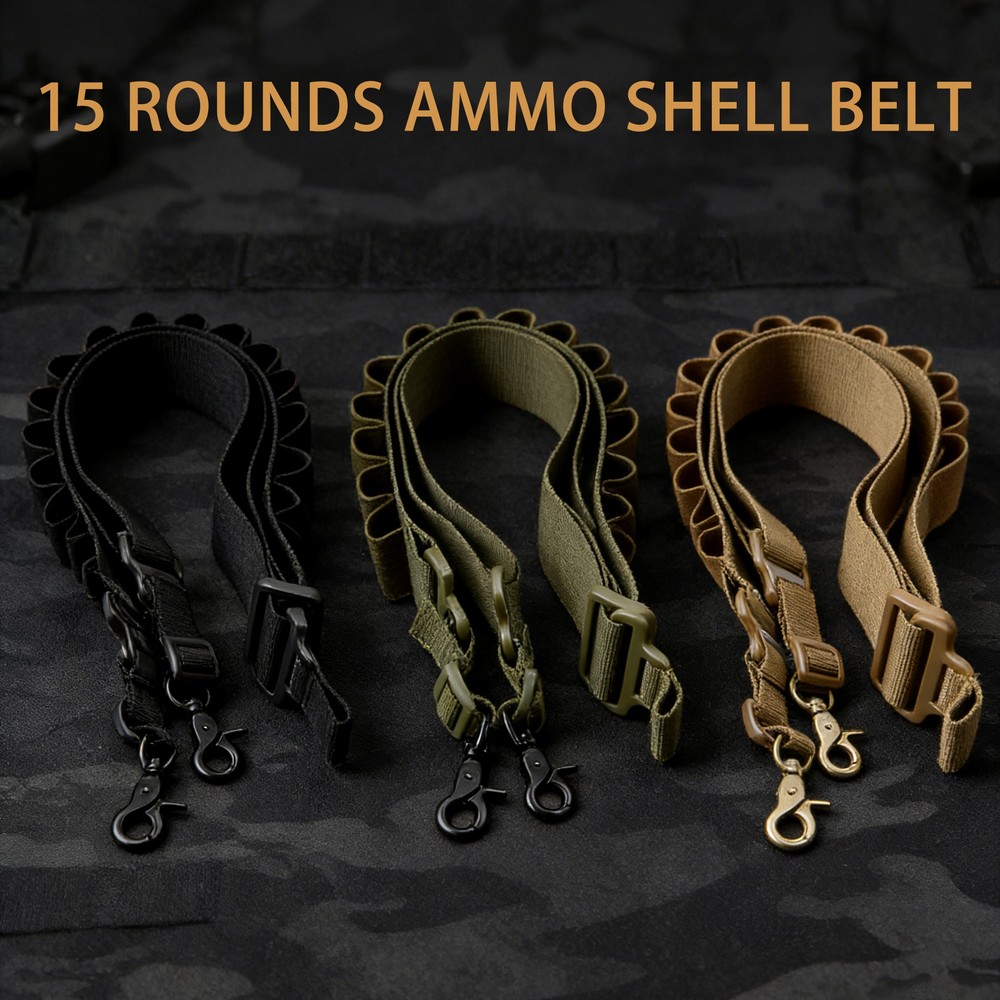 Ceinture porte-munitions 15 ca - Outdoor Hunting Rifle avis et prix