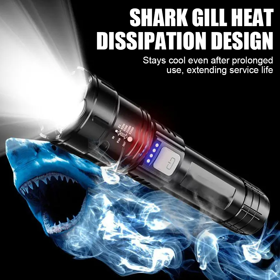 Lampe torche LED P50 haute pui - Tactical Flashlight Rechargeable avis et prix