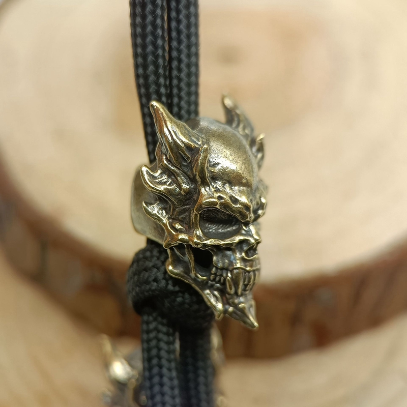 Style Punk tête de crâne coute - Paracord Survival Bracelet avis et prix