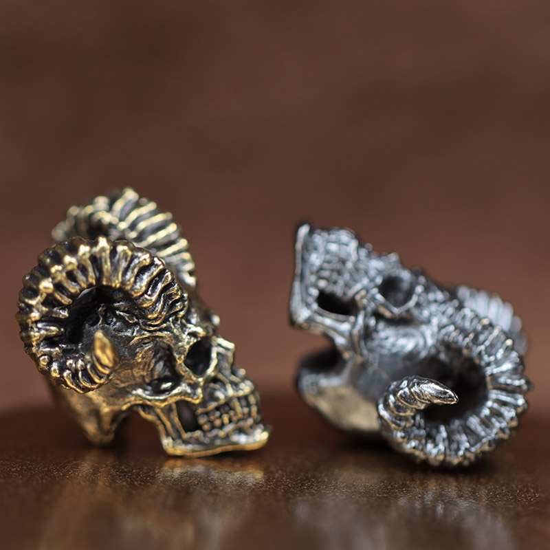 Corne de chèvre tête de crâne  - Paracord Survival Bracelet avis et prix