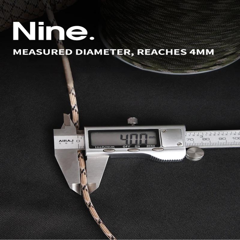Paracorde militaire 550, 9 bri - Paracord Survival Bracelet avis et prix