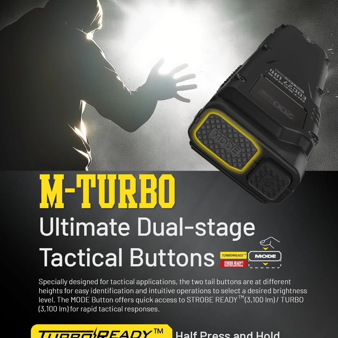 Convoy UHi lampe de poche tact - Tactical Flashlight Rechargeable avis et prix
