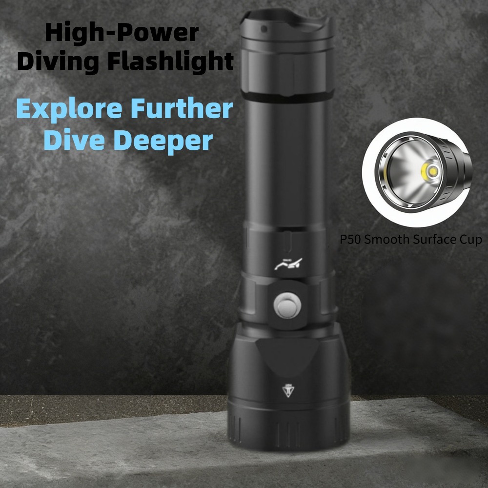Lampe de plongée puissante, ét - Tactical Flashlight Rechargeable avis et prix