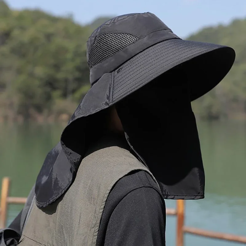 Chapeau de soleil d'été anti-U - Outdoor Hunting And Fishing avis et prix
