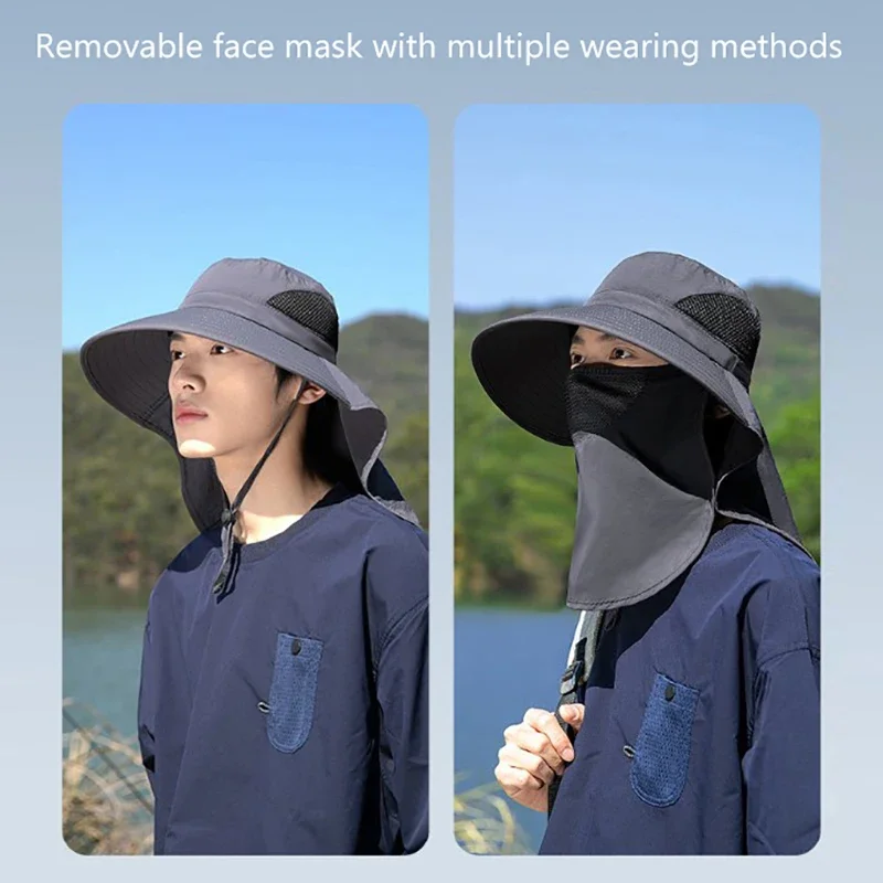 Chapeau de soleil d'été anti-U - Outdoor Hunting And Fishing avis et prix