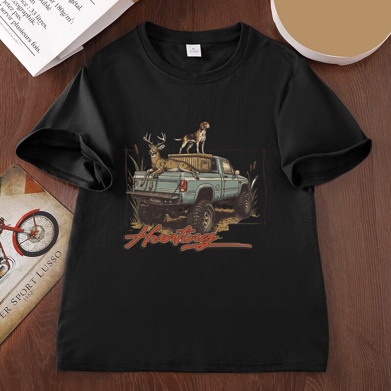 T-shirt de chasse au cerf, T-s - Outdoor Hunting Dogs avis et prix