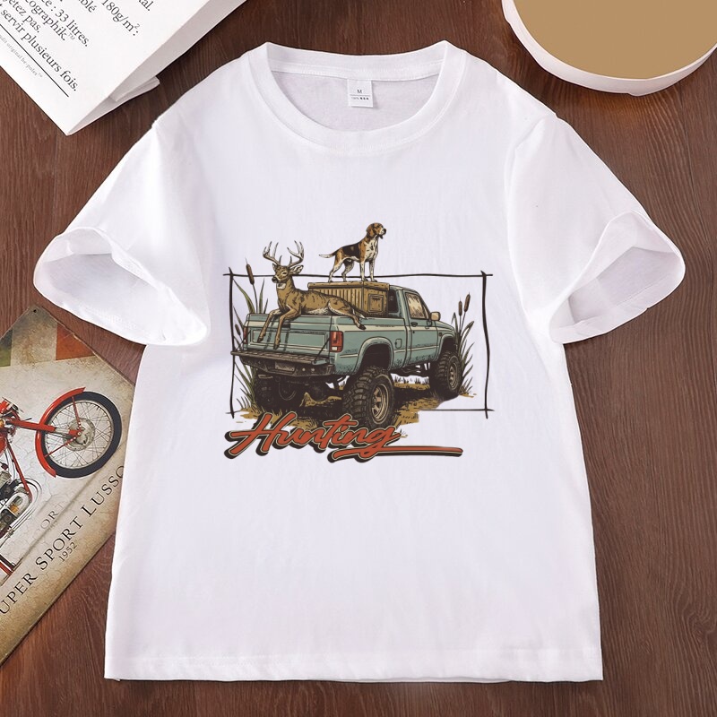 T-shirt de chasse au cerf, T-s - Outdoor Hunting Dogs avis et prix