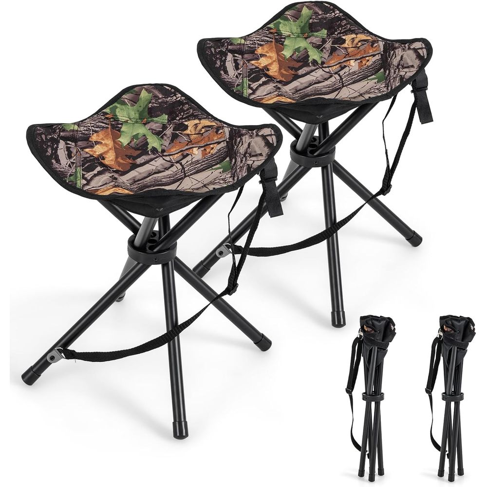 Lot de 2 tabourets de chasse p - Hunting And Fishing Outdoor Chairs avis et prix