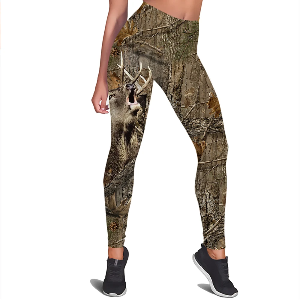 CLOOCL-Legging élastique taill - Outdoor Hunting Pants Women avis et prix