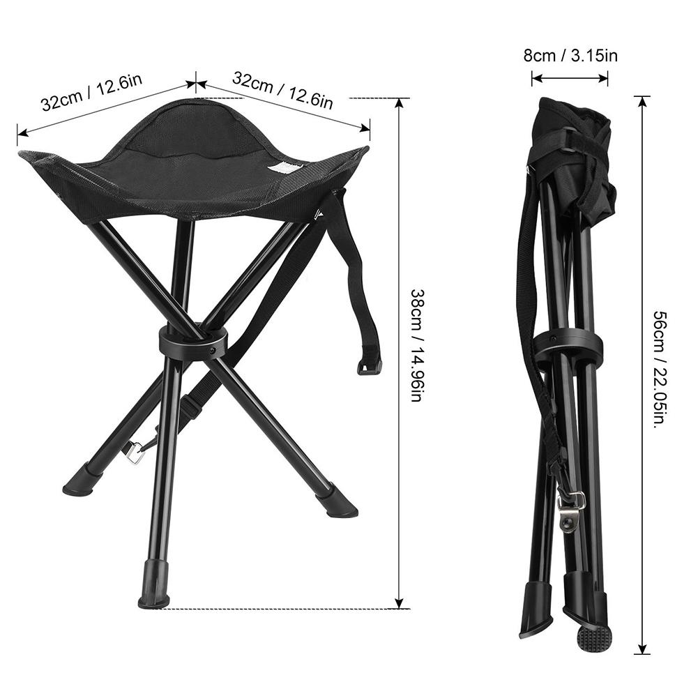 Tabouret tripode portable avec - Hunting And Fishing Outdoor Chairs avis et prix