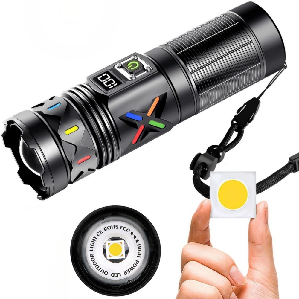 Lampe de poche LED haute puiss - Tactical Flashlight Rechargeable avis et prix