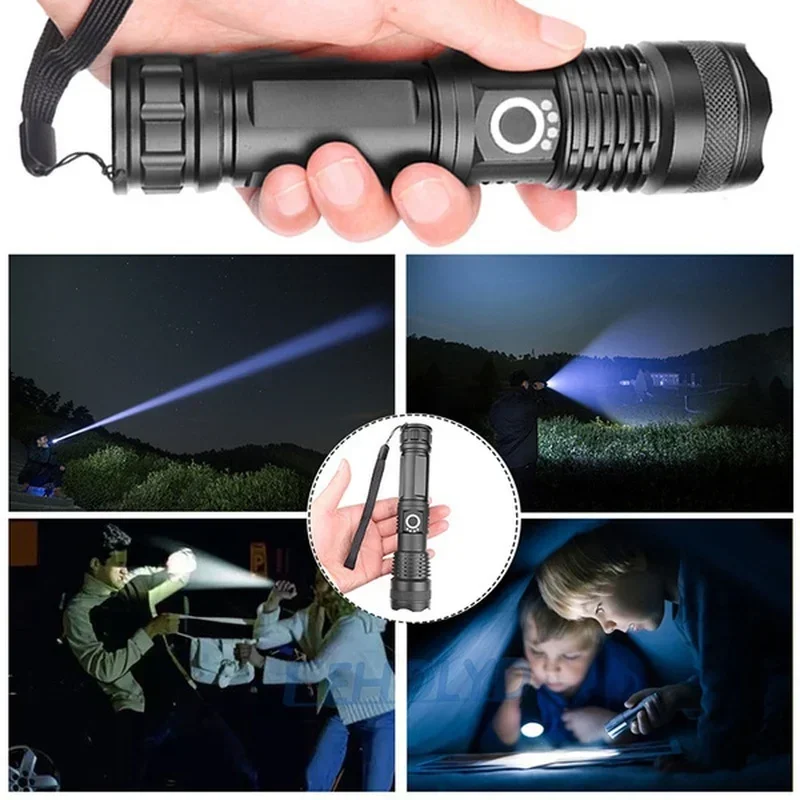 Lampe de poche LED haute puiss - Tactical Flashlight Rechargeable avis et prix