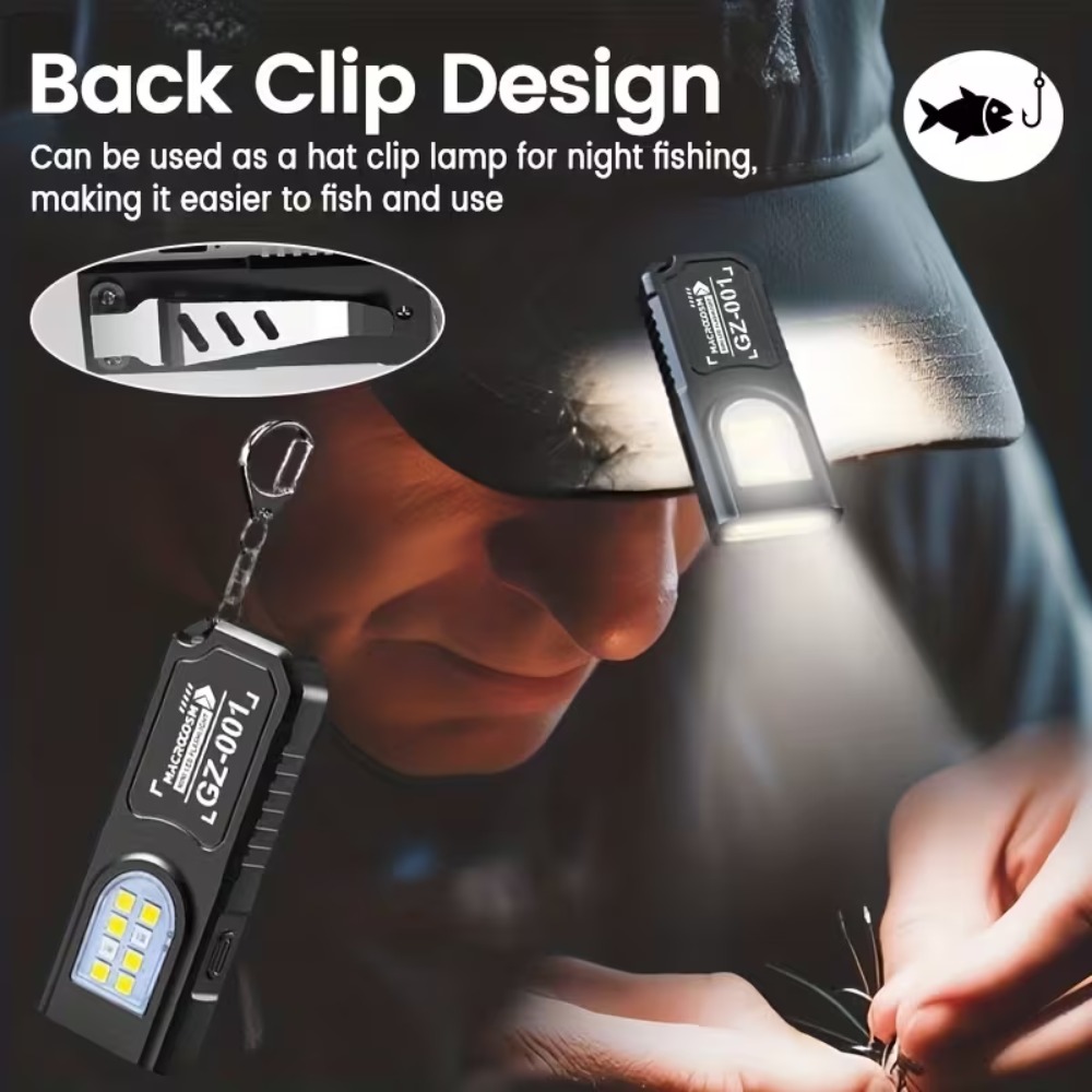 Mini lampe de poche porte-clés - Tactical Flashlight Rechargeable avis et prix