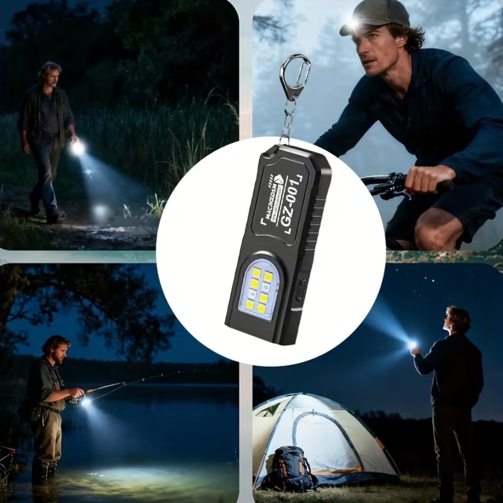 Mini lampe de poche porte-clés - Tactical Flashlight Rechargeable avis et prix